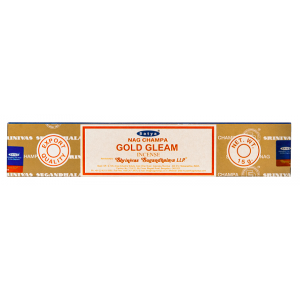 Satya Gold Gleam Incense Sticks 